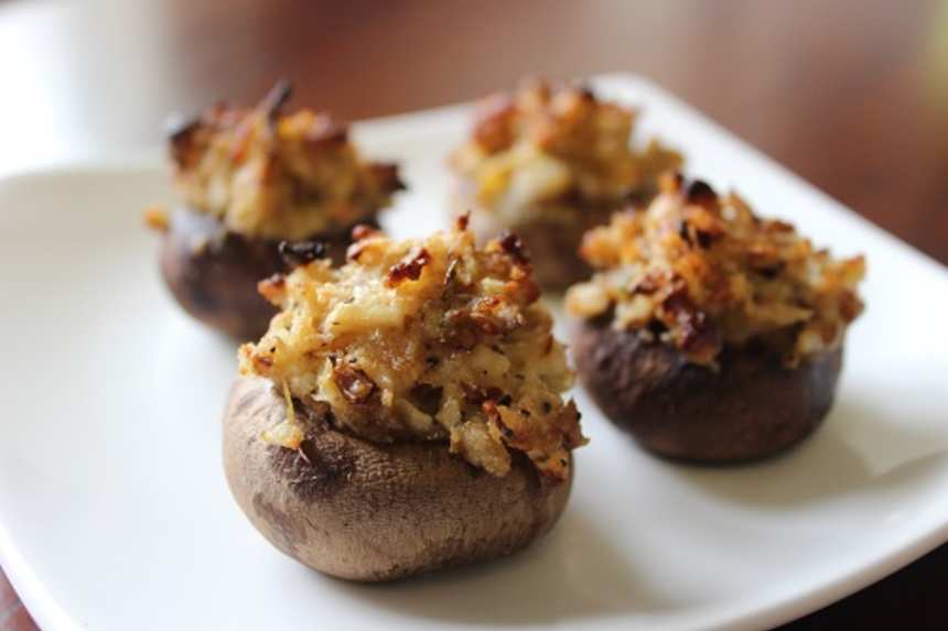 Artichoke-Stuffed Mushrooms Recipe - Food.com