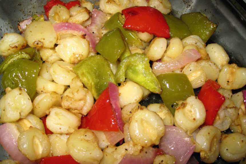 Roasted Peppers and Hominy Recipe - Food.com