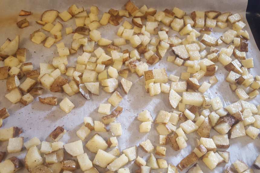 Frozen Hashbrowns in Oven - Oven Hash Browns on Sheet Pan