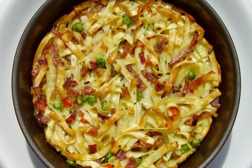 Spaghetti Frittata From Leftovers Recipe