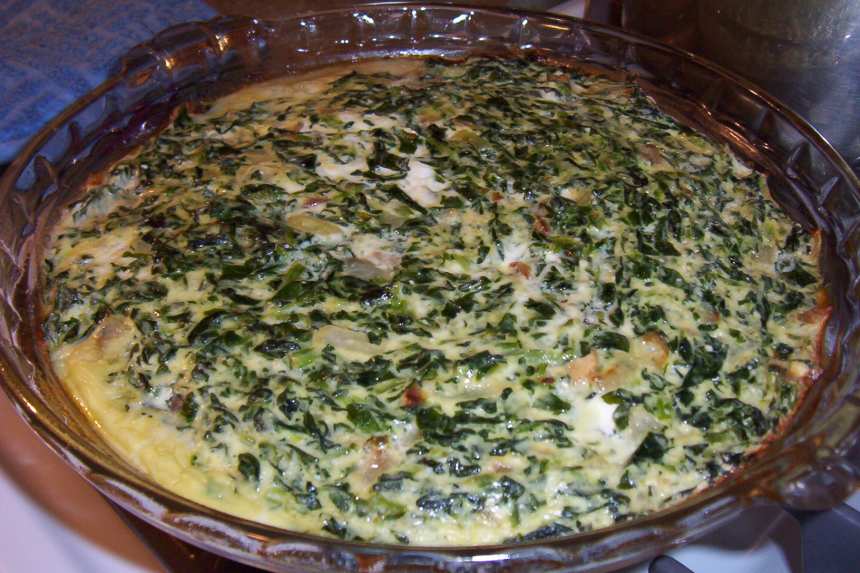 Crustless Spinach Quiche Recipe - Food.com