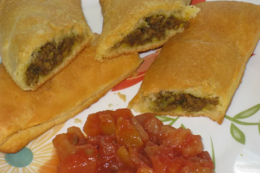 Spicy Jamaican Beef Patties