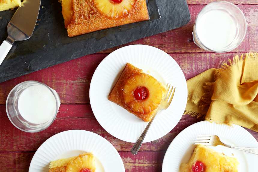 Pineapple Upside-Down Cake (Homemade & Boxed!) [VIDEO] - Dinner, then  Dessert