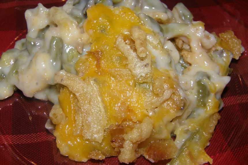 Cheesy Green Bean Casserole Recipe - Food.com