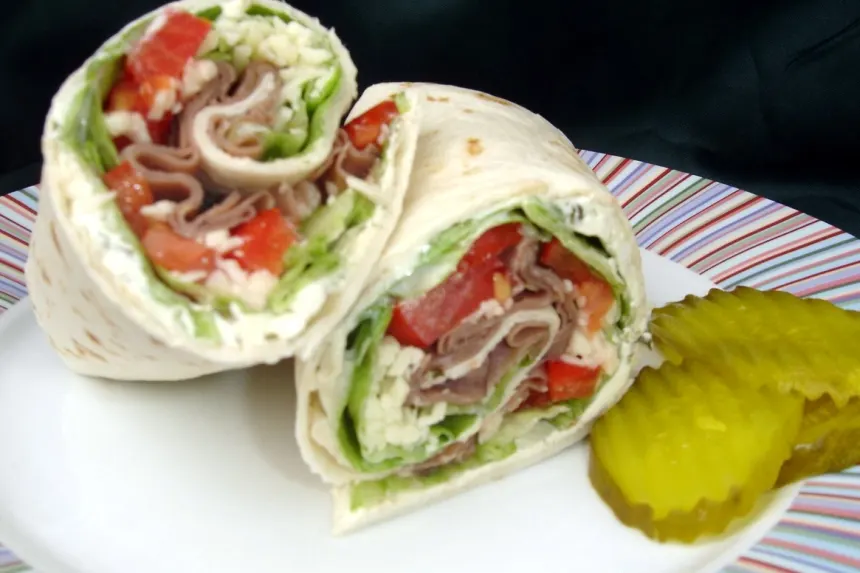 Awesome Angus Roast Beef Wraps Recipe - Food.com