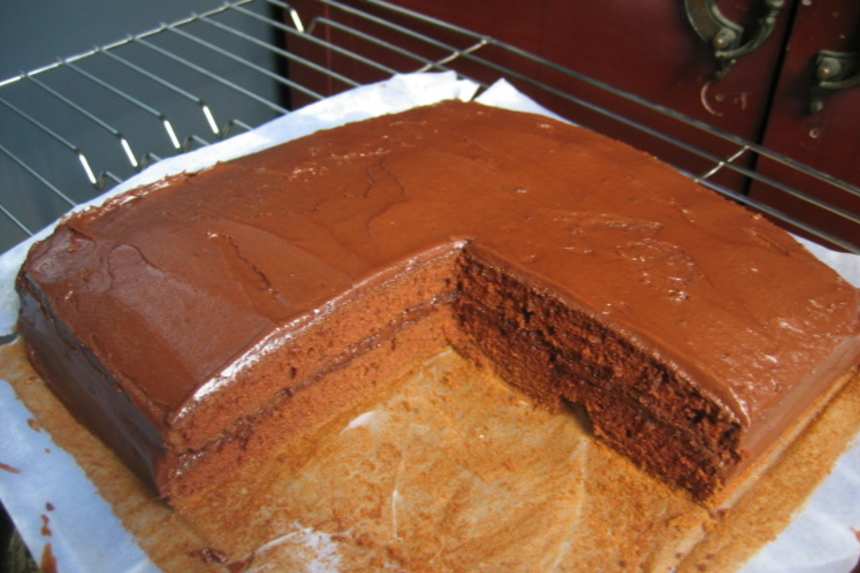 Chocolate Buttermilk Cake