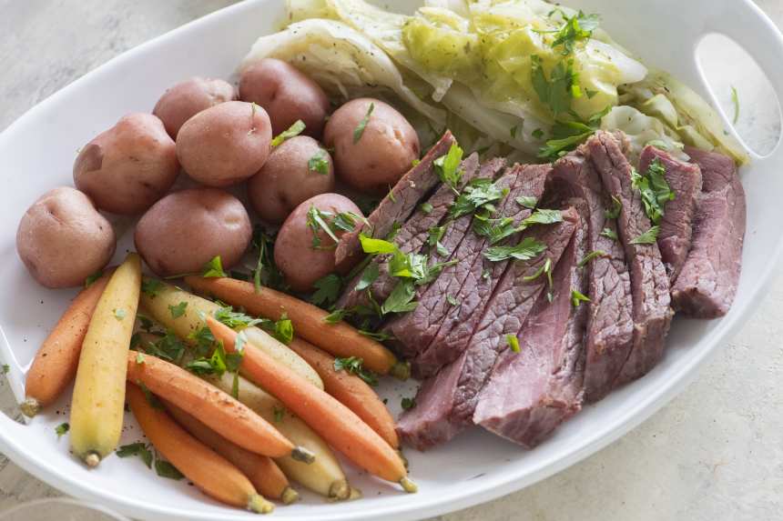 N Y C Corned Beef And Cabbage Recipe ChefsKnowHow