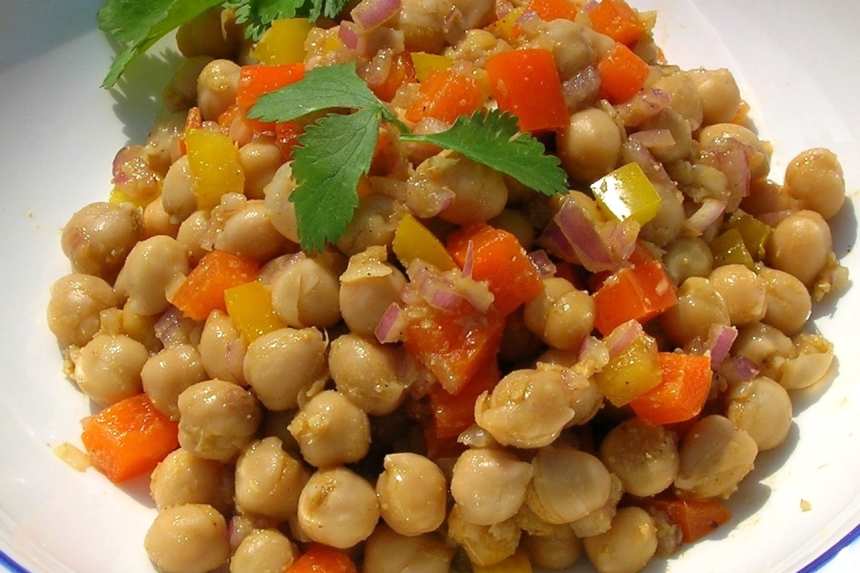 Chickpea Salad With Ginger Recipe - Food.com