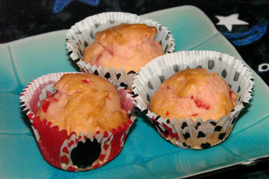 Cherry Pink Muffins Recipe - Food.com