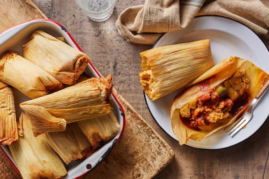 How To Make Tamales Recipe, Whats Cooking America