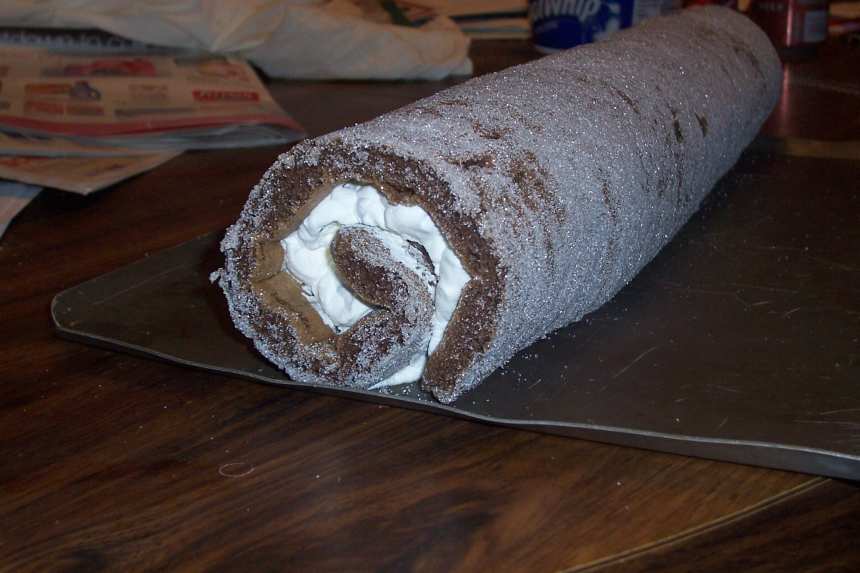 Chocolate Swiss Rolls - Something's Cooking with Alpa