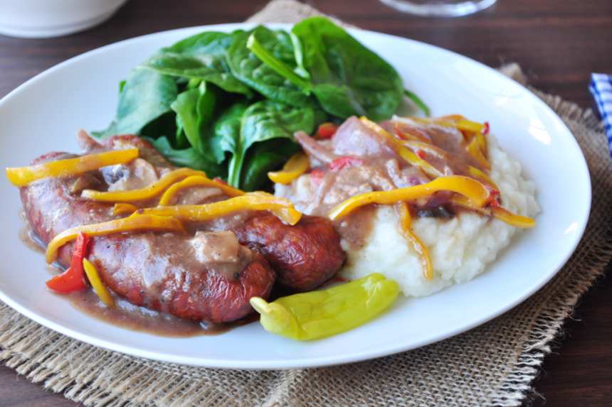 Gourmet Bangers And Mash Recipe 7731