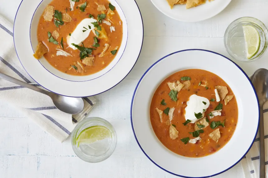 Easy Chicken Tortilla Soup Recipe - Food.com