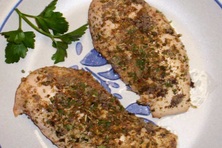 Herb Crusted Chicken Breasts Recipe - Food.com