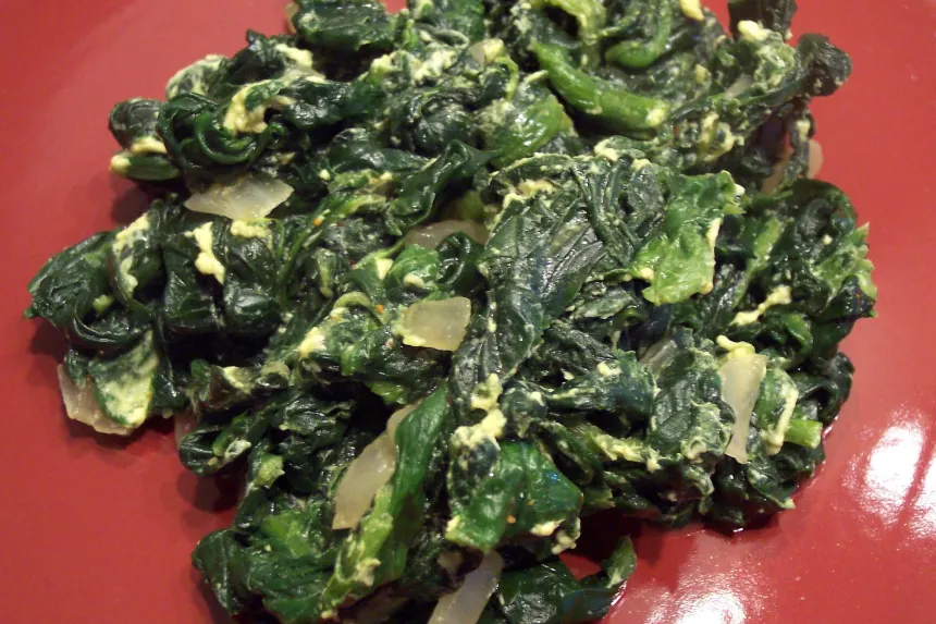 Spinach and Eggs Recipe - Food.com