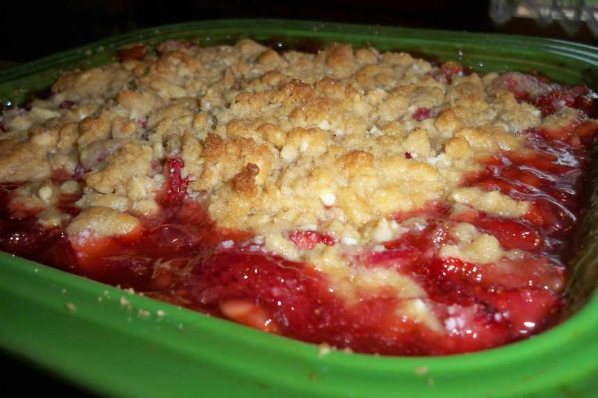 Strawberry Rhubarb Crumble Recipe - Food.com