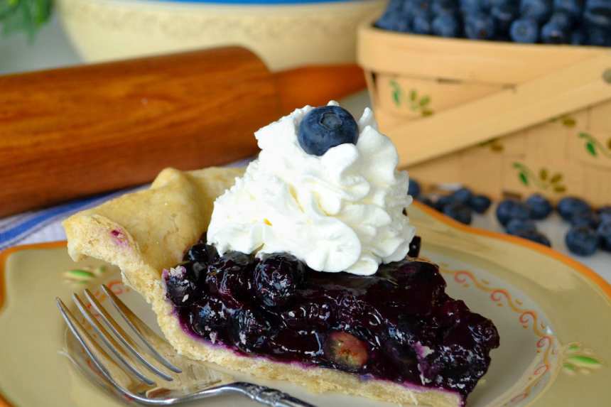 Fresh Blueberry Pie Recipe 