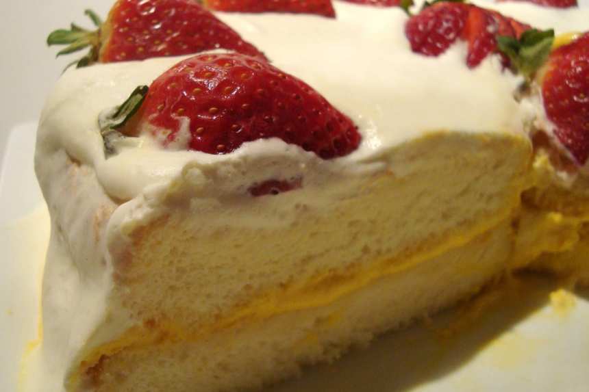 Fresh Fruit Cake Recipe | Fruit Pastry Recipe