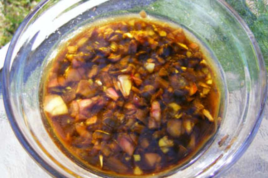 Black Olive Vinaigrette Recipe