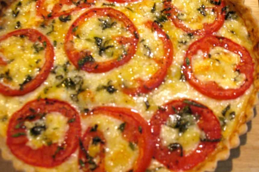 Cheese, Herb & Tomato Tart Recipe - Food.com