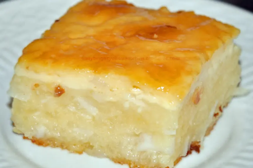 Traditional Filipino Cassava Cake » Hummingbird High