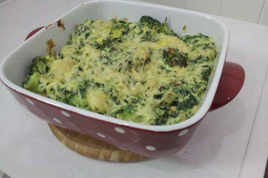 Creamy Gnocchi, Spinach and Broccoli Bake Recipe - Food.com