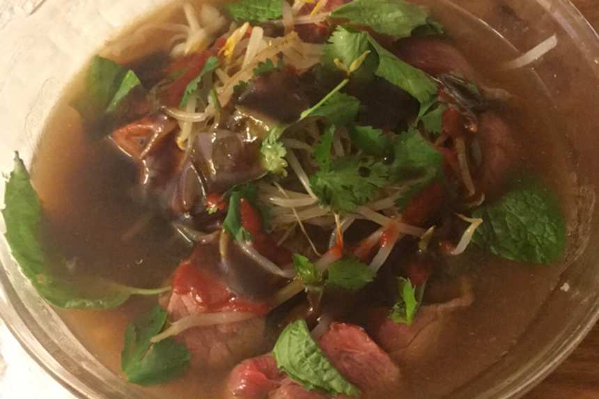Crock Pot Beef Pho From Scratch - Served From Scratch