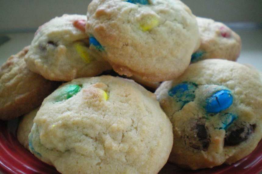 Mini M&M Cookies - Stephanie's Sweet Treats