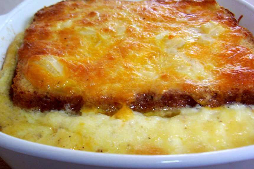 Cheese and Onion Pudding Recipe