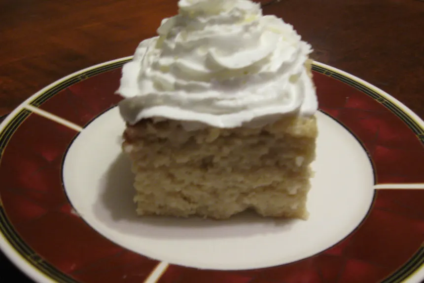 Fonda San Miguel: Tres Leches Cake | A little cake soaked in… | Flickr