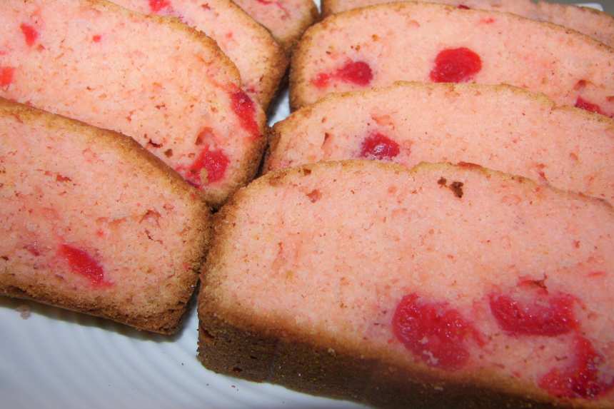 Cherry Bread Mini Loaves - Baking With Mom