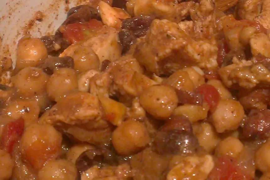 Moroccan Chicken And Raisins For 2 Recipe