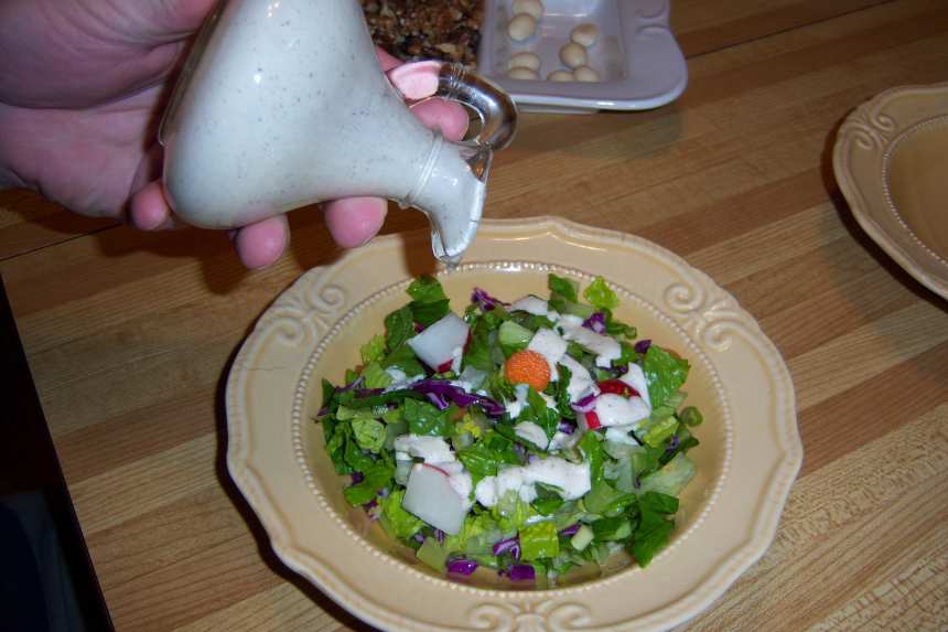 Parmesan Peppercorn Salad Dressing (Dlife) Recipe