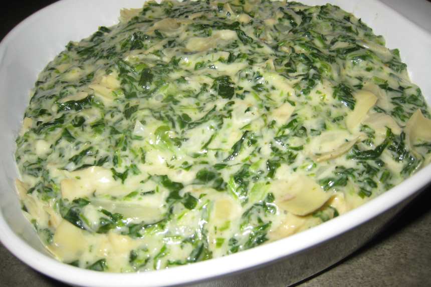 Creamy Spinach Artichoke Dip Recipe - Food.com