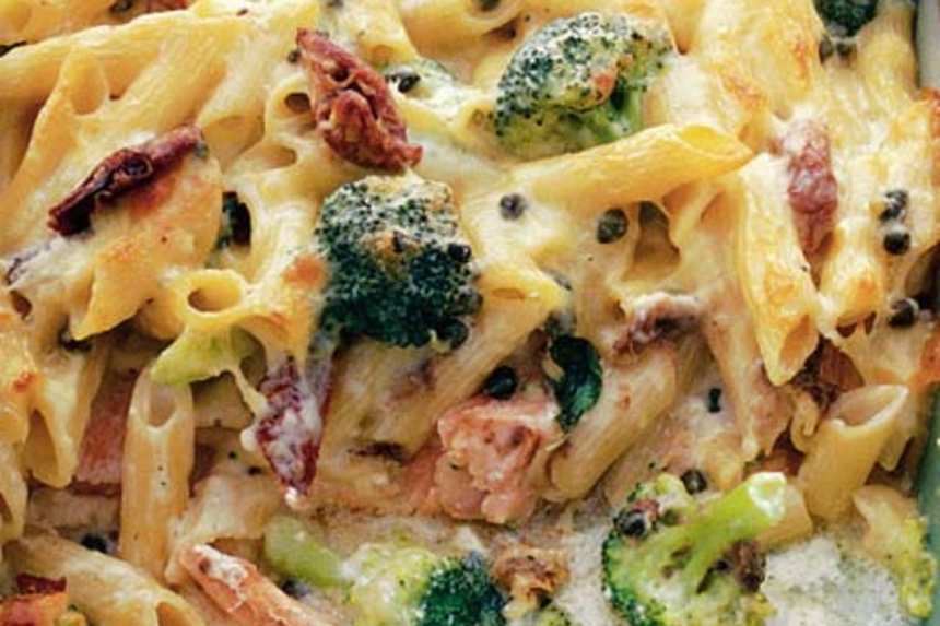 Italian Broccoli & Salmon Bake Recipe - Food.com