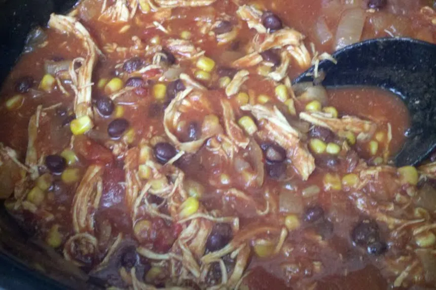 Slow Cooker Chicken Tortilla Soup - Spicy Southern Kitchen