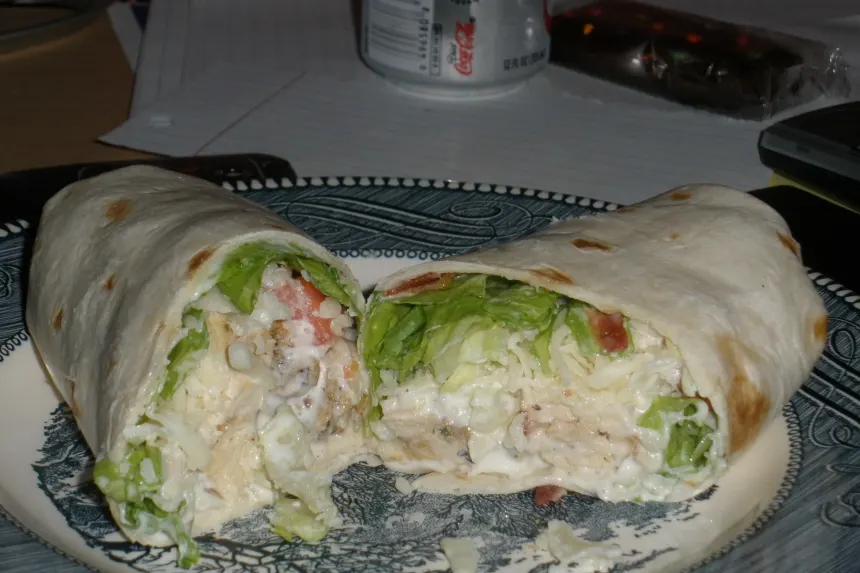 Ranch Chicken Wraps Recipe, The Gracious Pantry