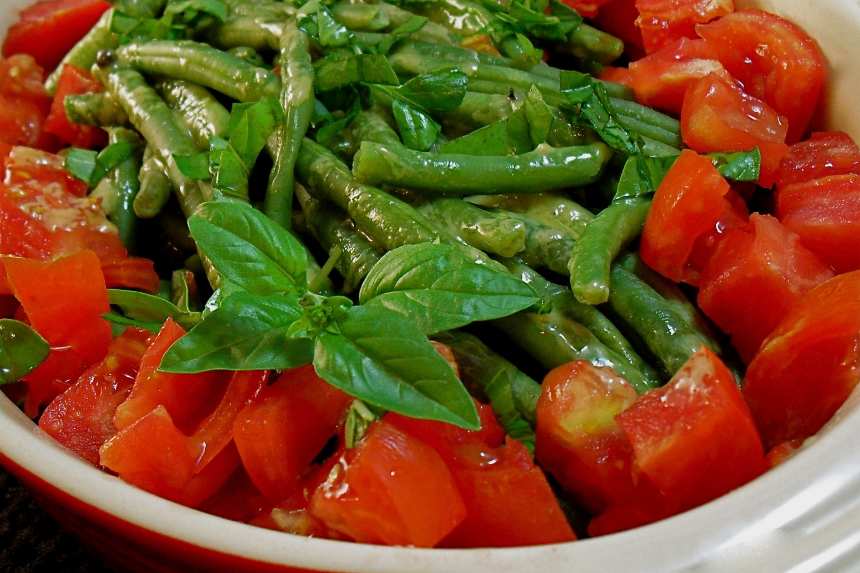 Green Bean and Tomato Salad Recipe