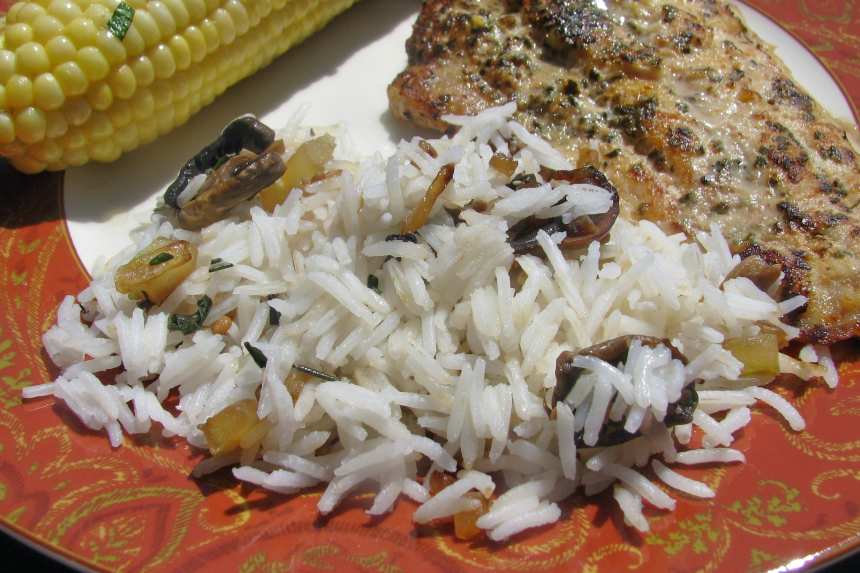 Mediterranean Herbed Rice Recipe - Food.com