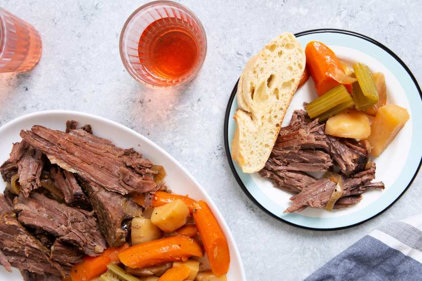 Perfect Pot Roast Instant Pot - Dining with Alice