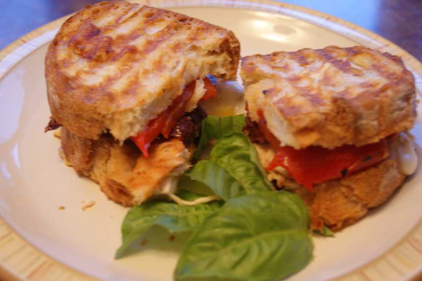 Quick gluten free panini rolls chicken sandwich recipe