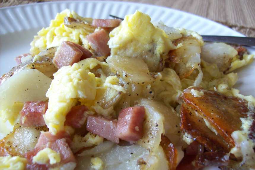 Spanish Poor Man´s Breakfast Skillet