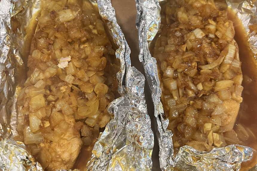 Foil Wrapped Savory Fish Recipe - Food.com