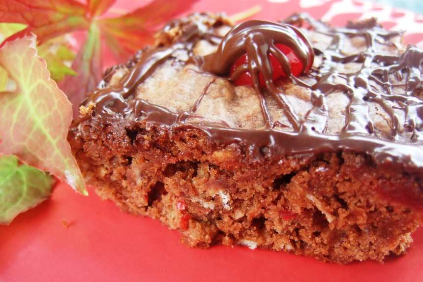 Maraschino Cherry Brownies - THIS IS NOT DIET FOOD