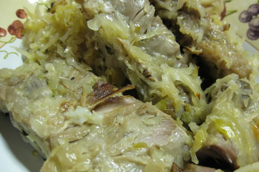 Instant pot spare sales ribs sauerkraut and potatoes