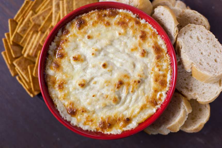 Garlicky Parmesan Bread Dip Recipe