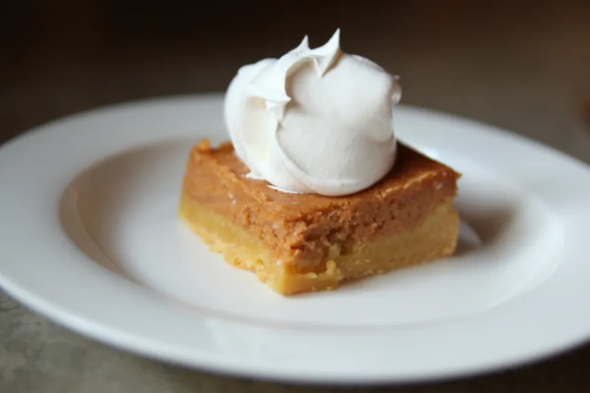 Pumpkin Upside Down Cake - Gretchen's Vegan Bakery