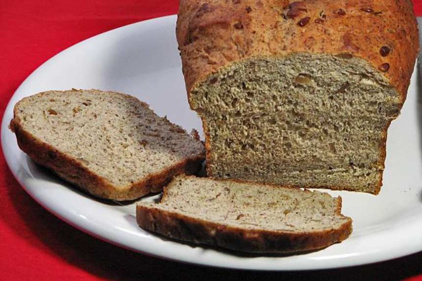 Whole Wheat Bread With Flax and Sunflower Seeds Bread Machine Recipe