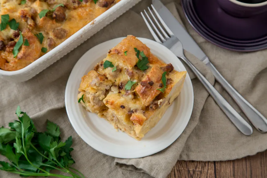 Decadent Breakfast Sausage Casserole Recipe - Food.com