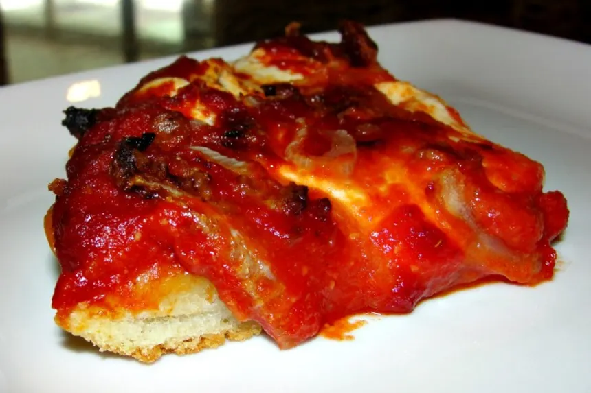 Deep-Dish Pizza Recipe - Chicago-Style! - Saving Room for Dessert